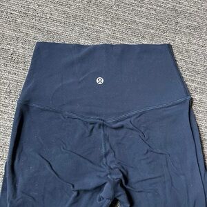 Lululemon Navy High-Waisted Leggings